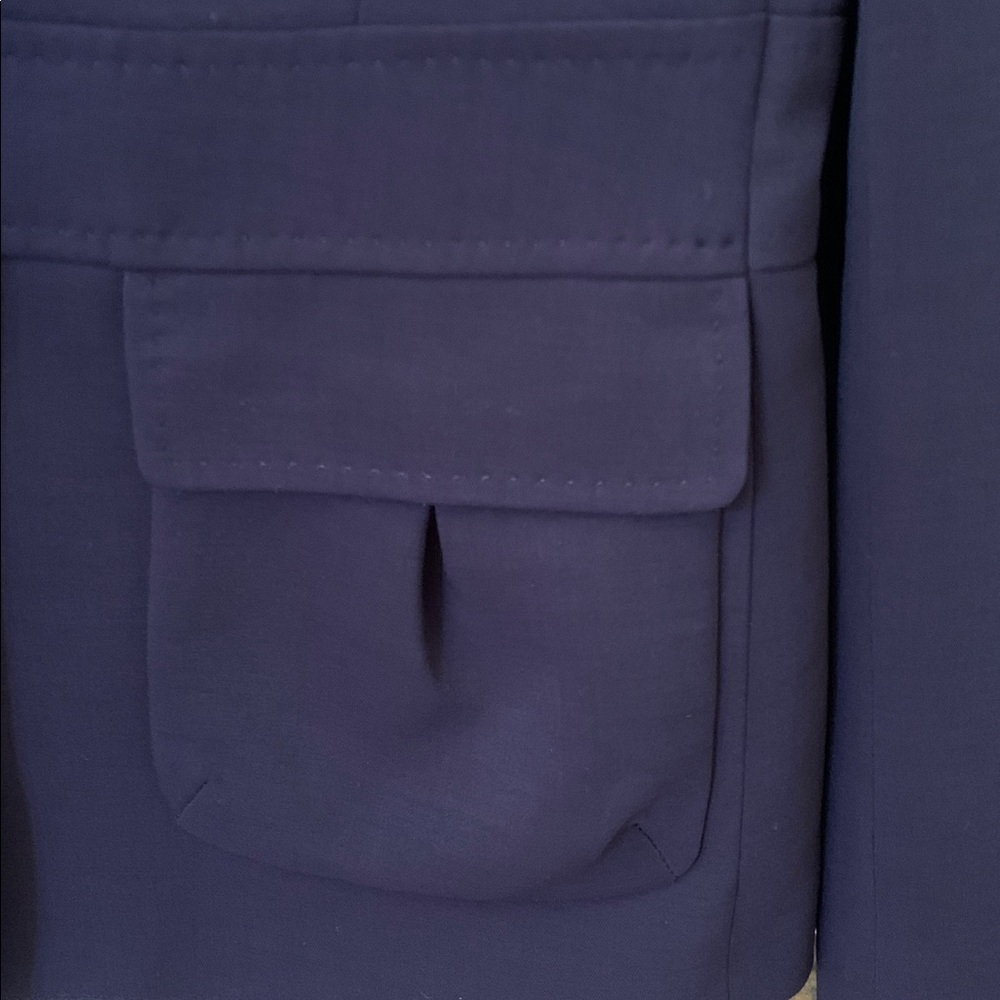 Anne Klein Navy Skirt Suit - Picture 9 of 16